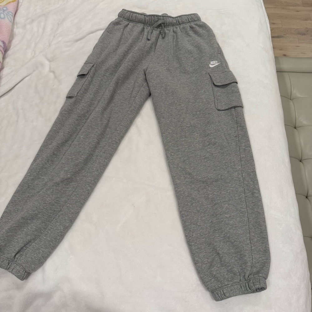 Nike Gray Cargo Sweatpants